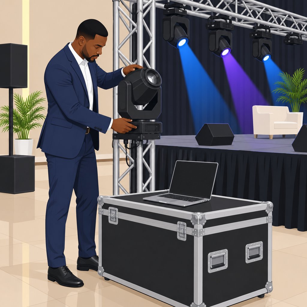 Wave Light Stage Lighting: Stage Lighting Supplier in Ibadan